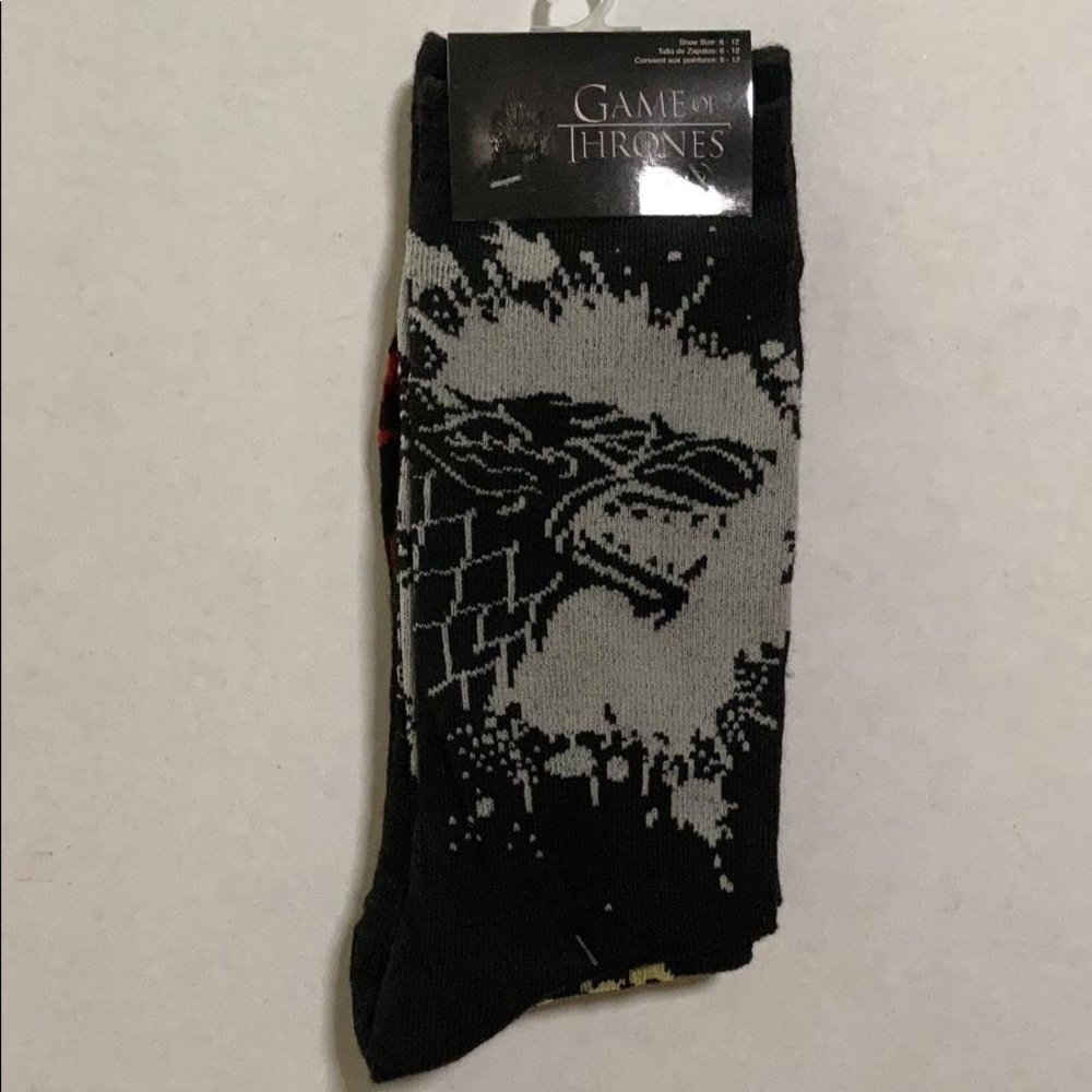 NWT Game of Thrones Men’s Socks